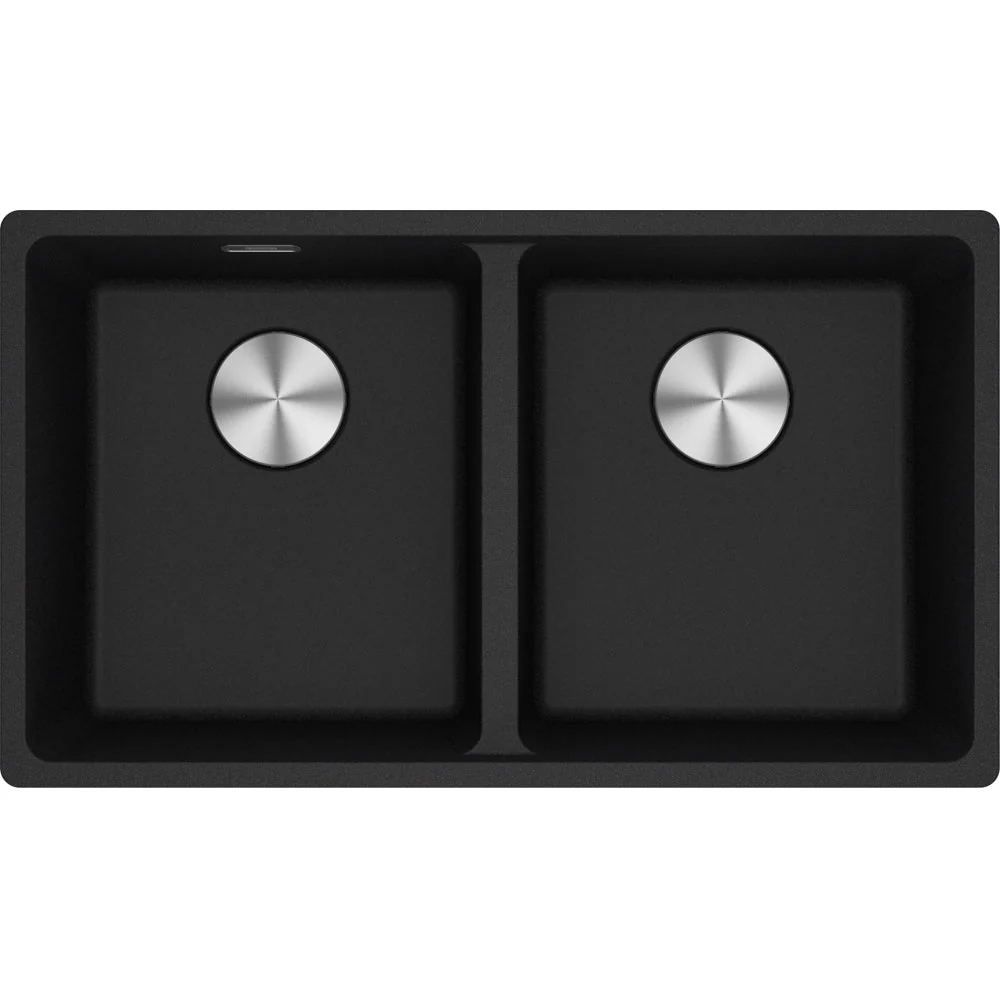 Franke Maris Double Bowl Sink - Onyx