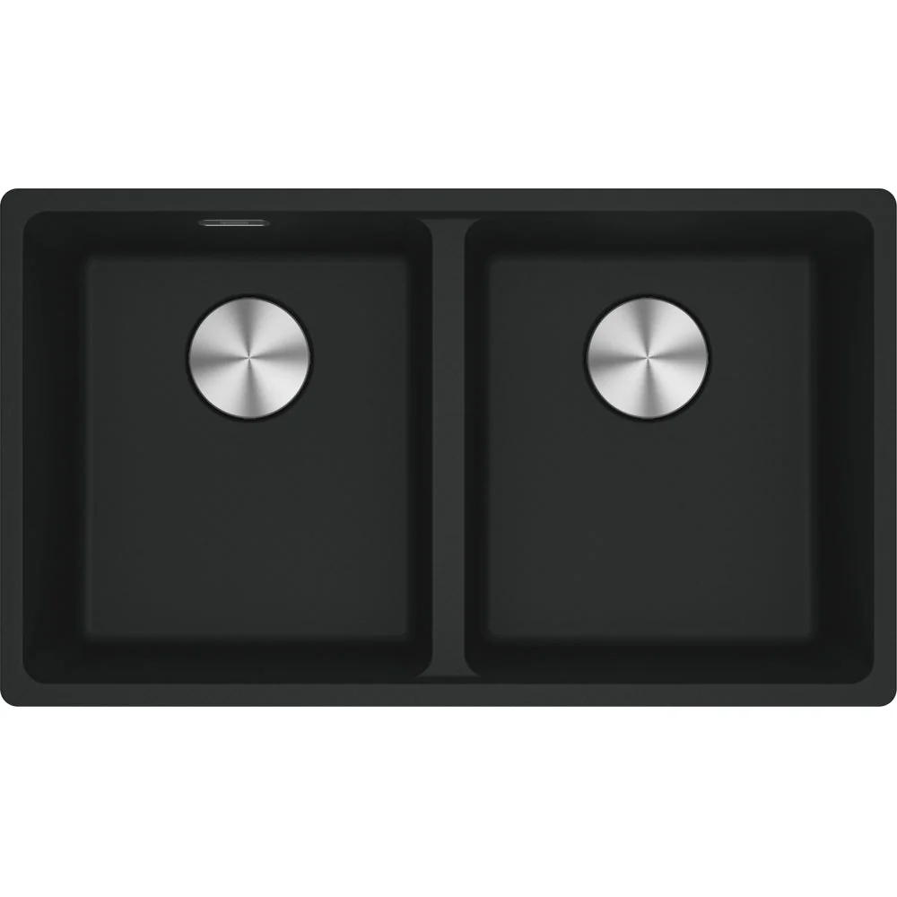 Franke Maris Double Bowl Sink - Matte black