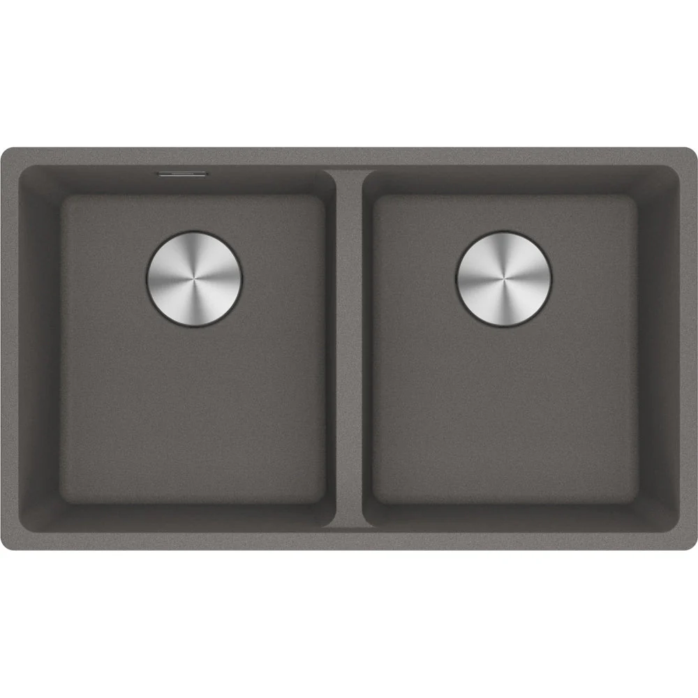 Franke Maris Double Bowl Sink - Stone grey