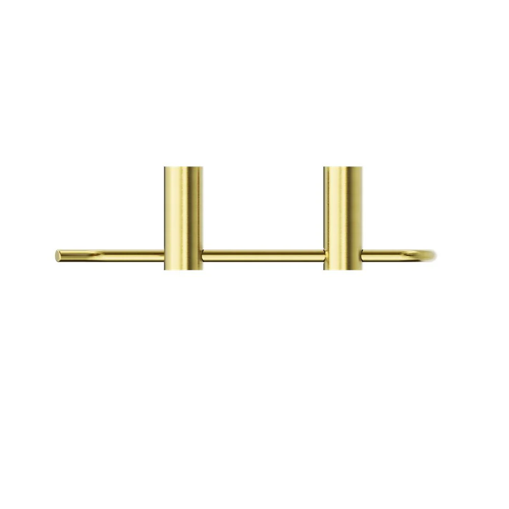 Nero Mecca II Hand Towel Rail - Brushed Gold - Image 3