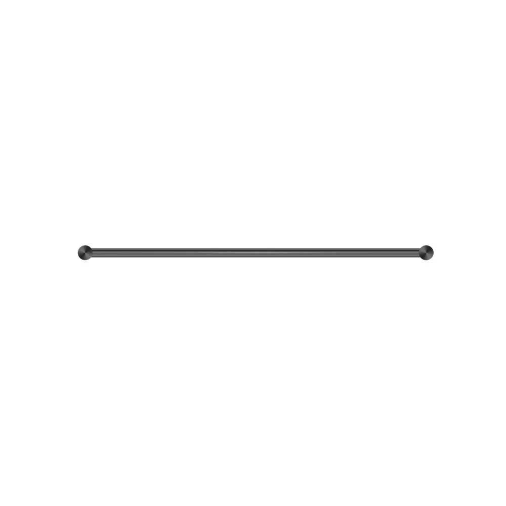 Nero Mecca II Single Towel Rail - Gun Metal - Image 3
