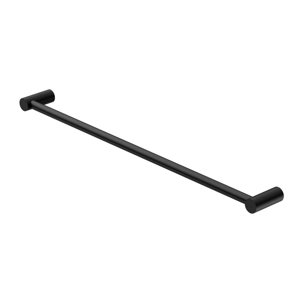 Nero Mecca II Single Towel Rail - Black Matte