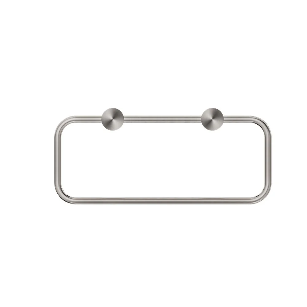 Nero Mecca II Towel Ring - Brushed Nickel - Image 2