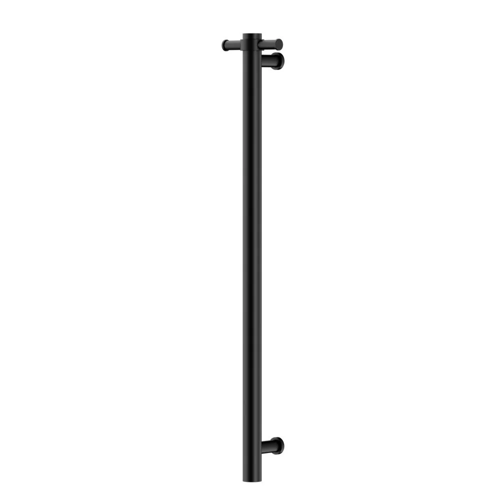 Nero Non-Heated Vertical Towel Rail 900mm - Black Matte