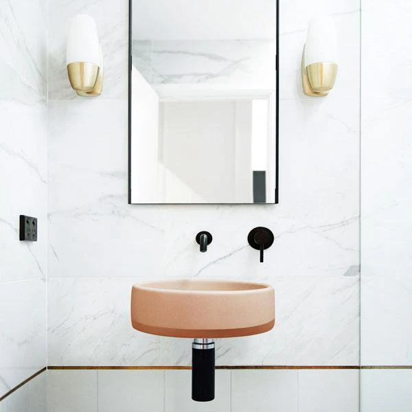 Nood Co Bowl Basin Two Tone Wall Hung - 14 Colours - Image 10