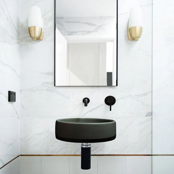 Nood Co Bowl Basin Two Tone Wall Hung - 14 Colours - Image 3