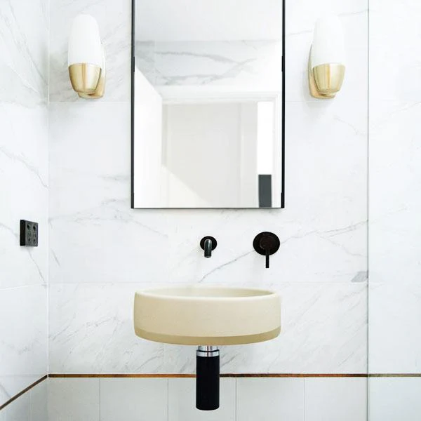 Nood Co Bowl Basin Two Tone Wall Hung - 14 Colours - Image 5