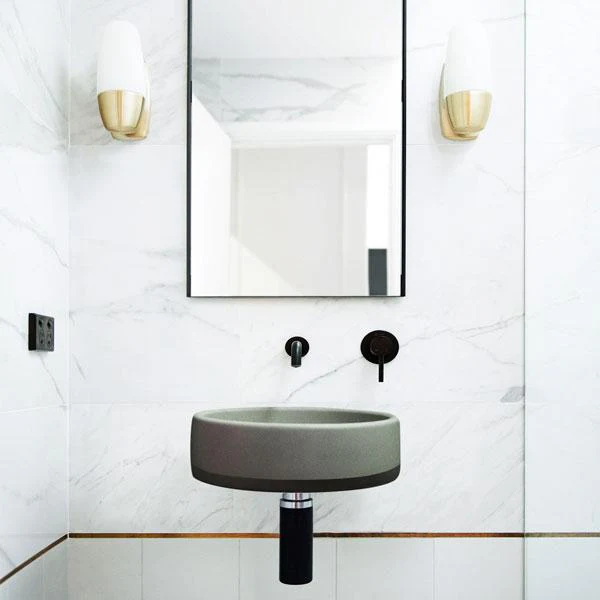 Nood Co Bowl Basin Two Tone Wall Hung - 14 Colours - Image 7