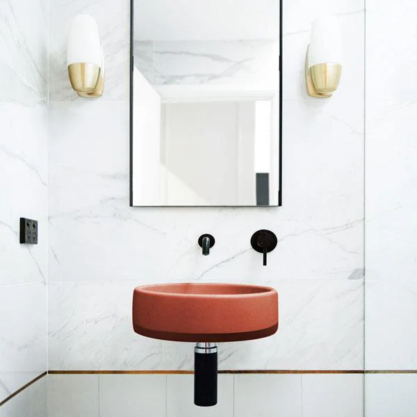 Nood Co Bowl Basin Two Tone Wall Hung - 14 Colours - Image 9