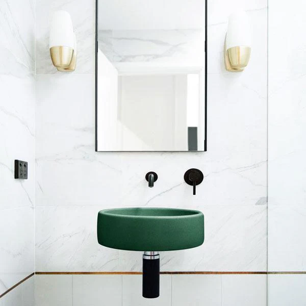 Nood Co Bowl Basin Wall Hung - 14 Colours - Image 14