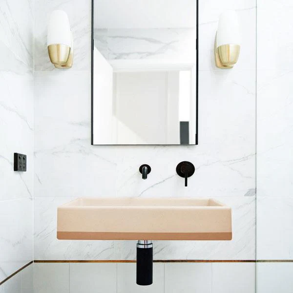 Nood Co Box Basin Two Tone Wall Hung - 14 Colours - Image 10