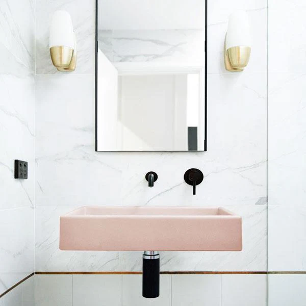 Nood Co Box Basin Wall Hung - 14 Colours - Image 2
