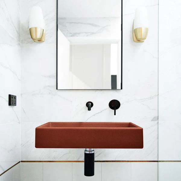 Nood Co Box Basin Wall Hung - 14 Colours - Image 4
