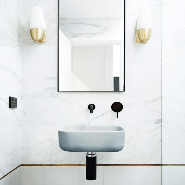 Nood Co Cube Basin Wall Hung - 14 Colours - Image 11