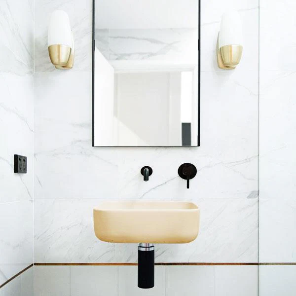 Nood Co Cube Basin Wall Hung - 14 Colours - Image 6