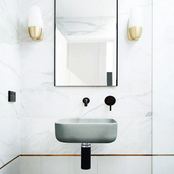 Nood Co Cube Basin Wall Hung - 14 Colours - Image 8