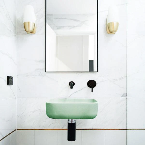 Nood Co Cube Basin Wall Hung - 14 Colours - Image 9