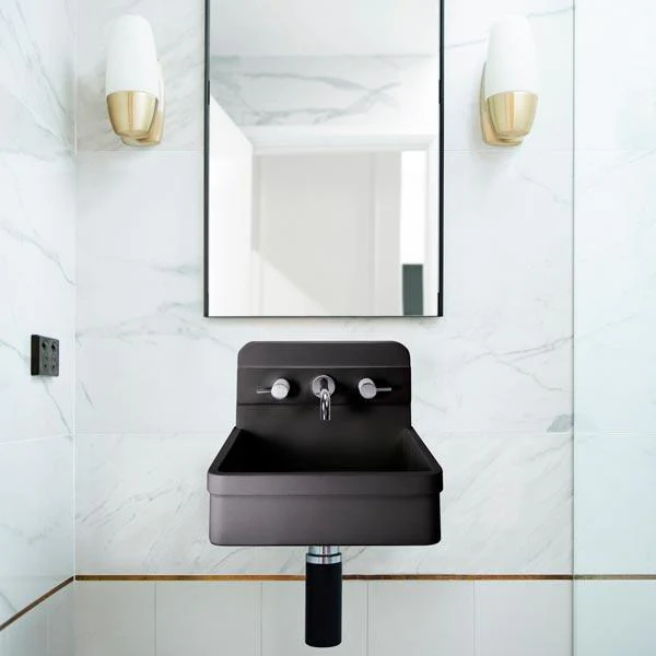 Nood Co Herbert Basin One Tone Wall Hung - 14 Colours - Image 14