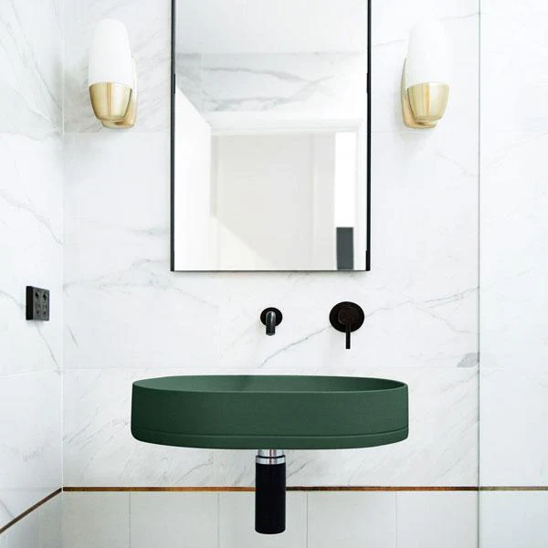 Nood Co Pill Basin Wall Hung - 14 Colours - Image 14