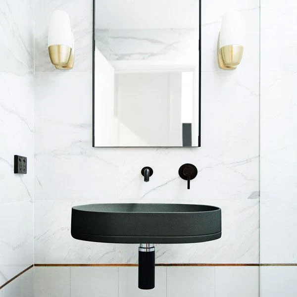 Nood Co Pill Basin Wall Hung - 14 Colours - Image 3