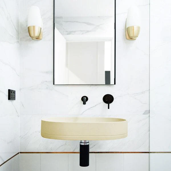 Nood Co Pill Basin Wall Hung - 14 Colours - Image 5