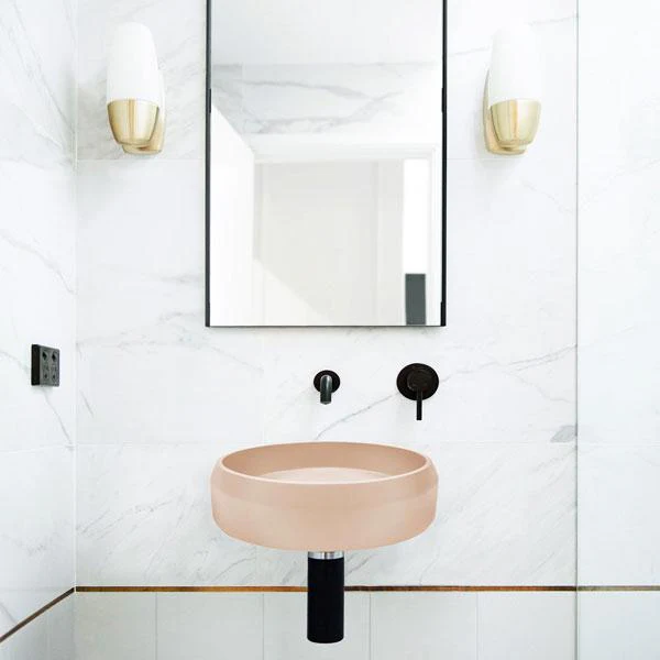 Nood Co Prism Basin Circle Wall Hung - 14 Colours - Image 10