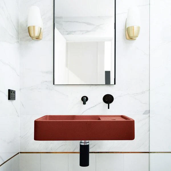 Nood Co Shelf 03 Wall Hung Basin - 14 Colours - Image 4