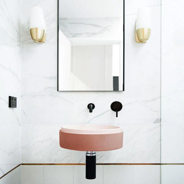 Nood Co Stepp Circle Basin Wall Hung - 14 Colours - Image 10