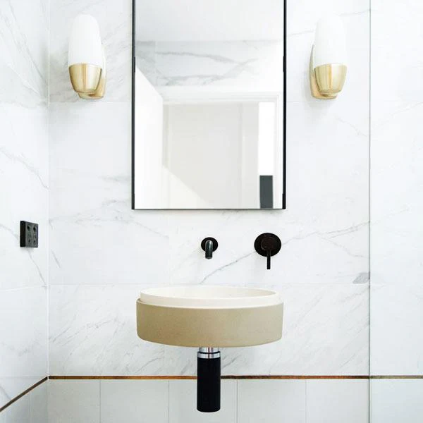 Nood Co Stepp Circle Basin Wall Hung - 14 Colours - Image 12