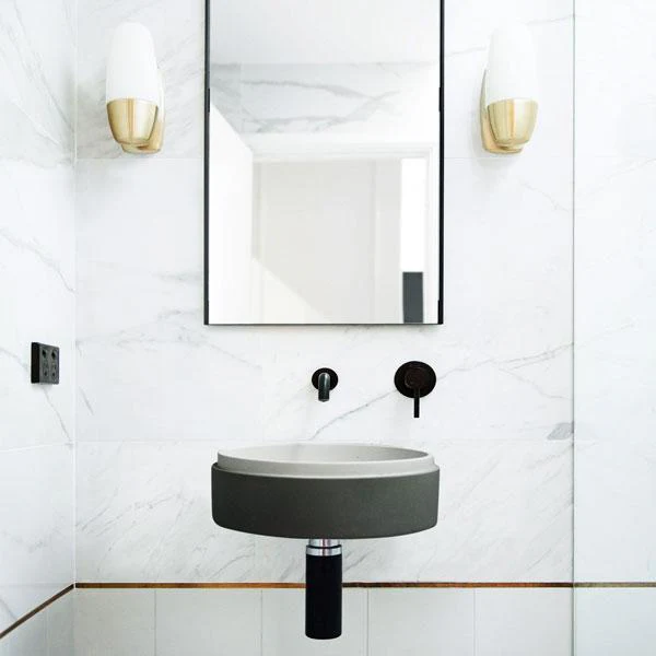 Nood Co Stepp Circle Basin Wall Hung - 14 Colours - Image 7