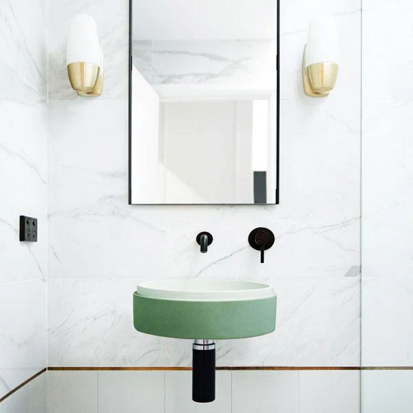 Nood Co Stepp Circle Basin Wall Hung - 14 Colours - Image 8