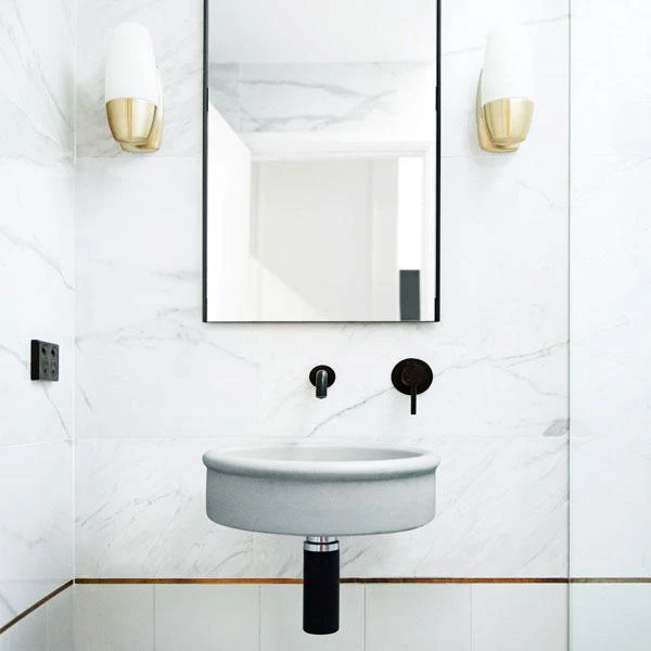 Nood Co Tubb Basin Wall Hung - 14 Colours - Image 11