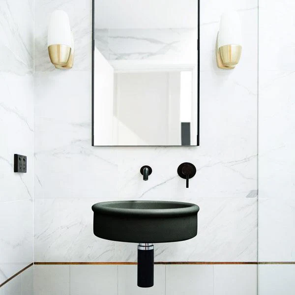 Nood Co Tubb Basin Wall Hung - 14 Colours - Image 2