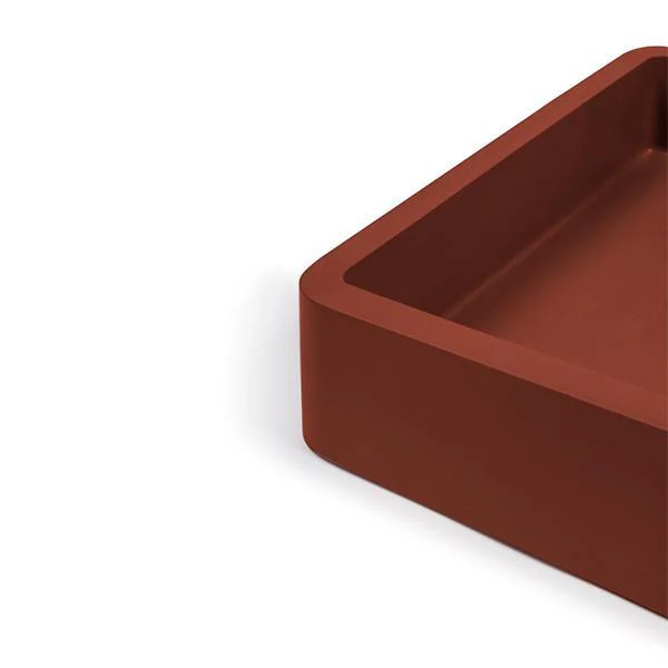 Nood Co Vesl Rectangle Basin Wall Hung - 14 Colours - Image 17