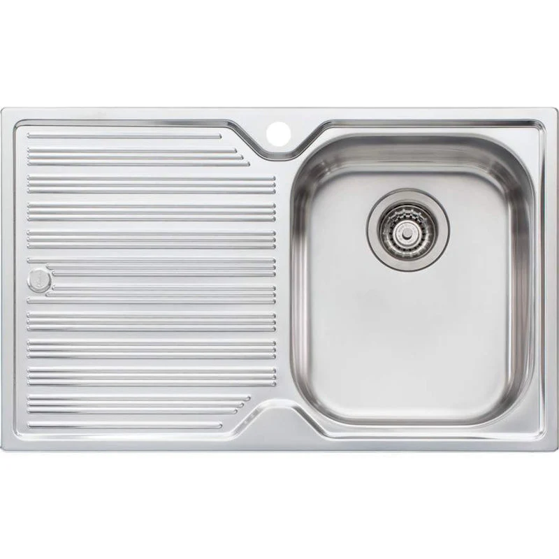Oliveri Diaz Single Bowl Sink with Left Hand Drainer