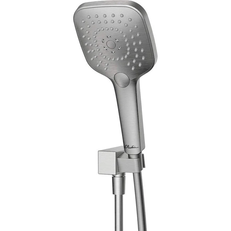 Oliveri Monaco Hand Shower With Bracket - Brushed Nickel
