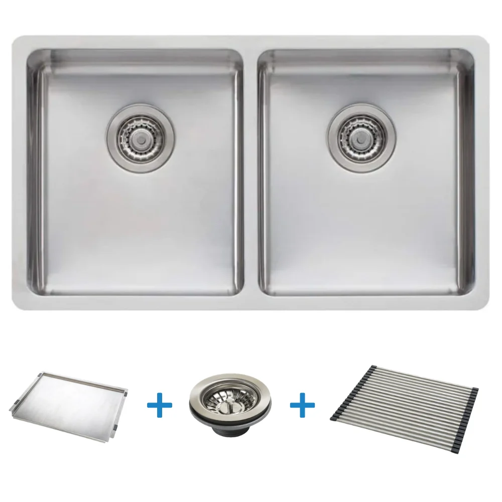 Oliveri Sonetto Double Bowl Universal Sink