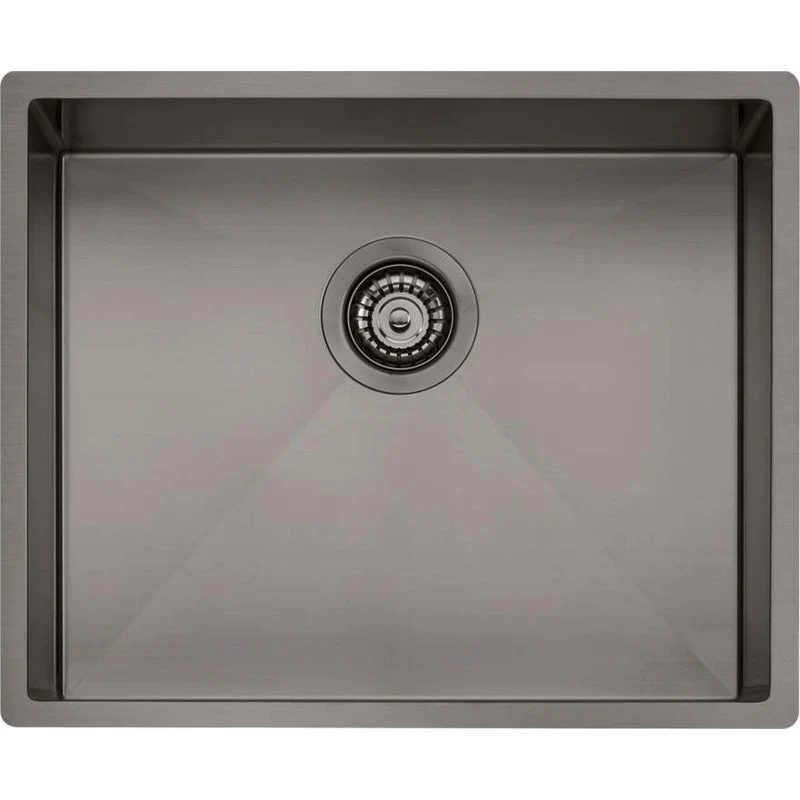 Oliveri Spectra Single Bowl Sink - Gun Metal