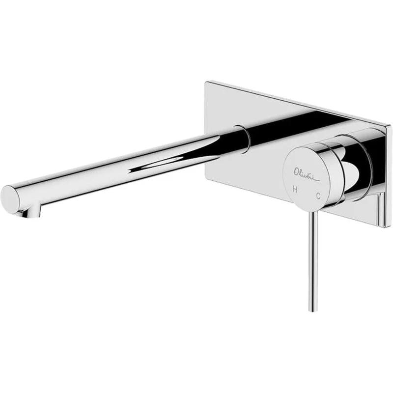 Oliveri Venice Straight Wall Mixer Set - Chrome