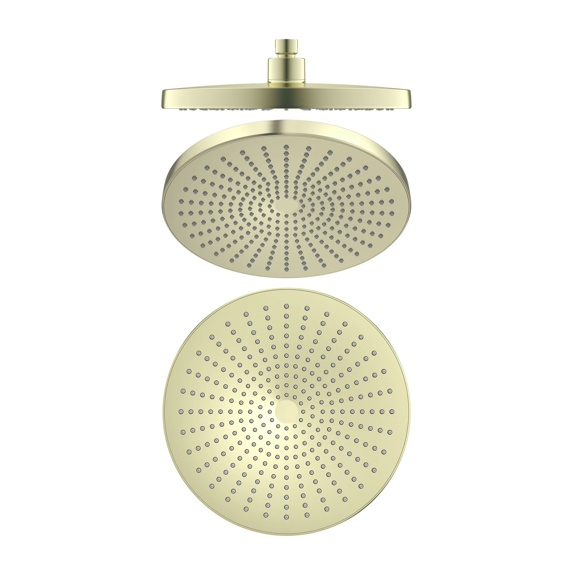 Nero Opal 250mm Shower Head - Brushed Gold