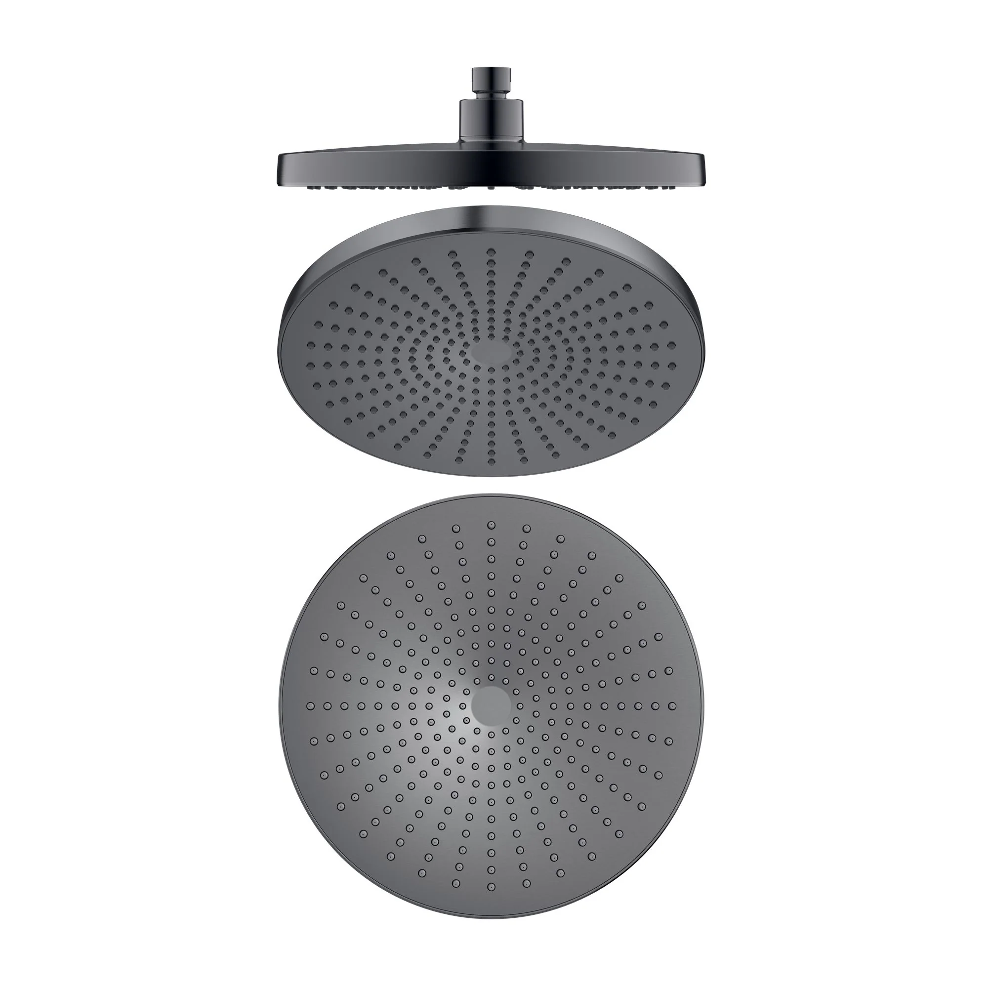 Nero Opal 250mm Shower Head - Graphite