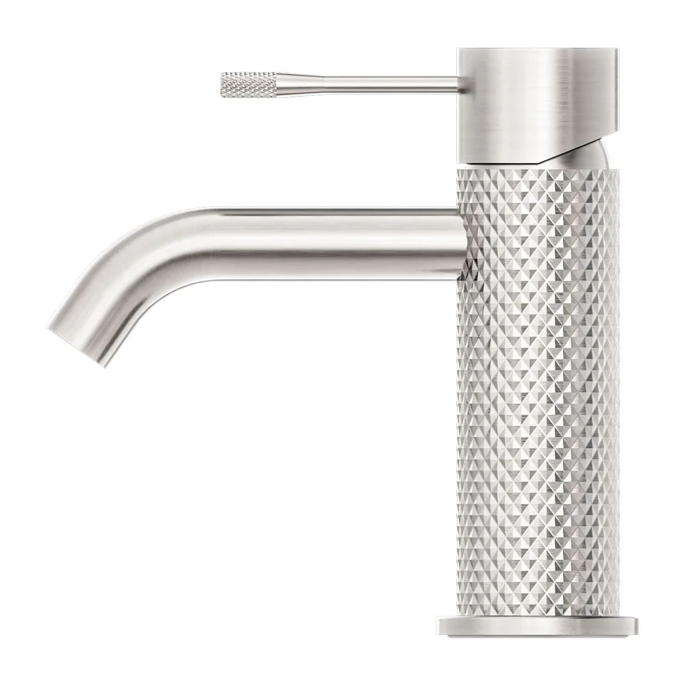 Nero Opal Basin Mixer - Brushed Nickel - Image 2