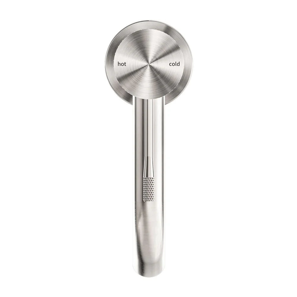 Nero Opal Basin Mixer - Brushed Nickel - Image 3