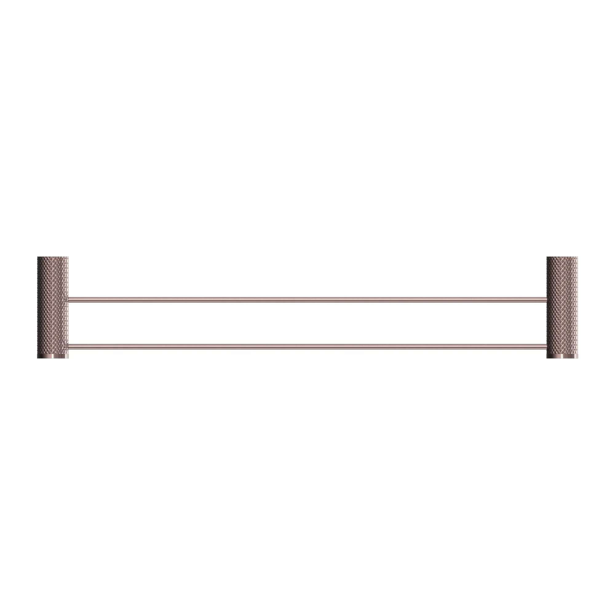 Nero Opal Double Towel Rail - Brushed Bronze - Image 2