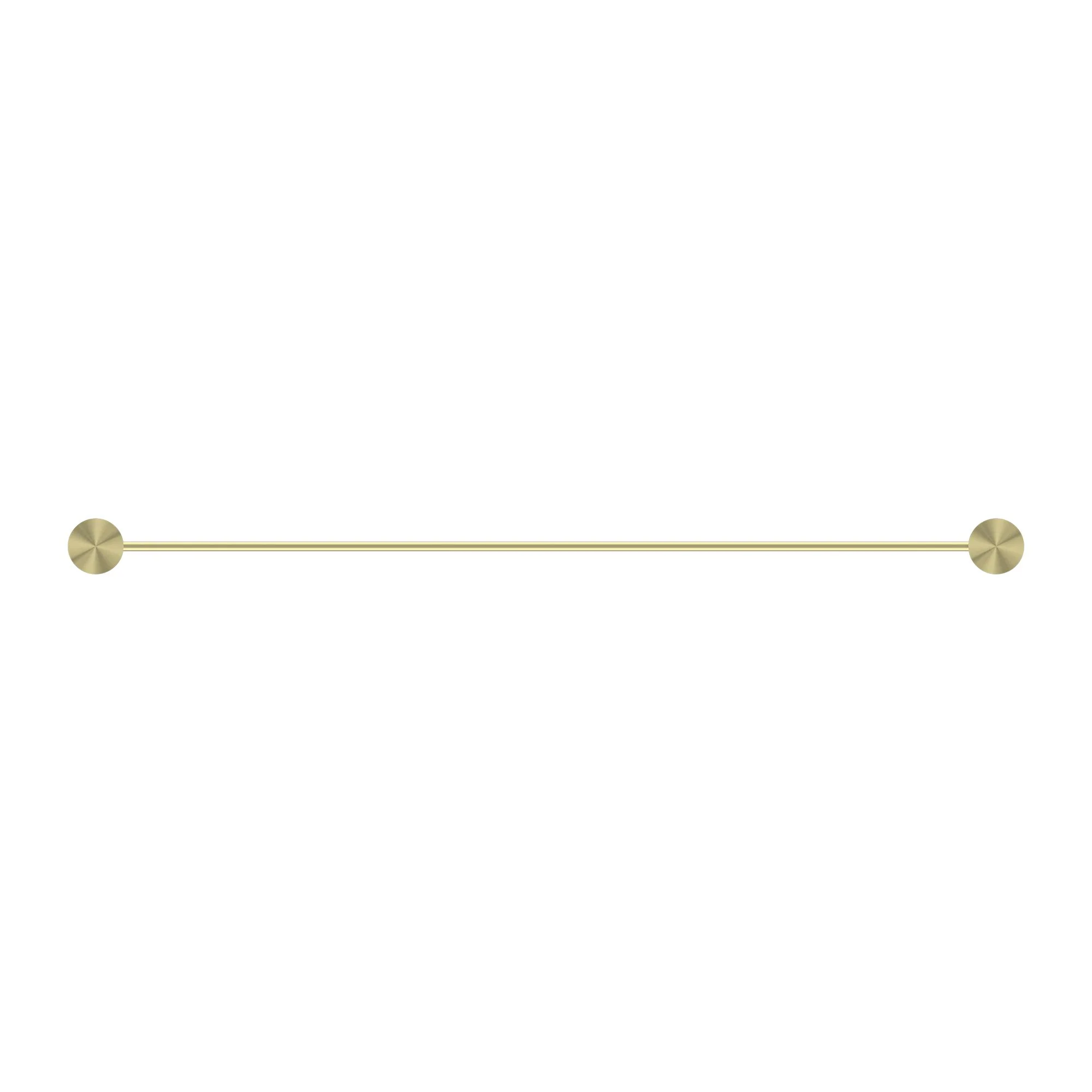 Nero Opal Double Towel Rail - Brushed Gold - Image 3