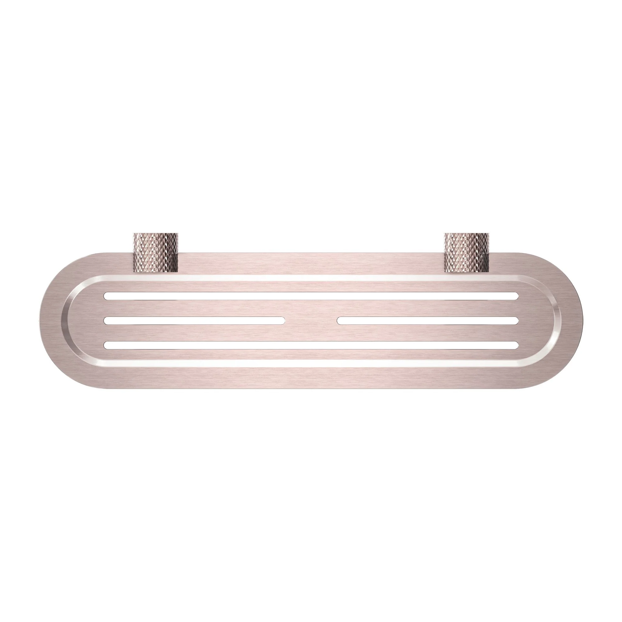 Nero Opal Metal Shower Shelf - Brushed Bronze - Image 2