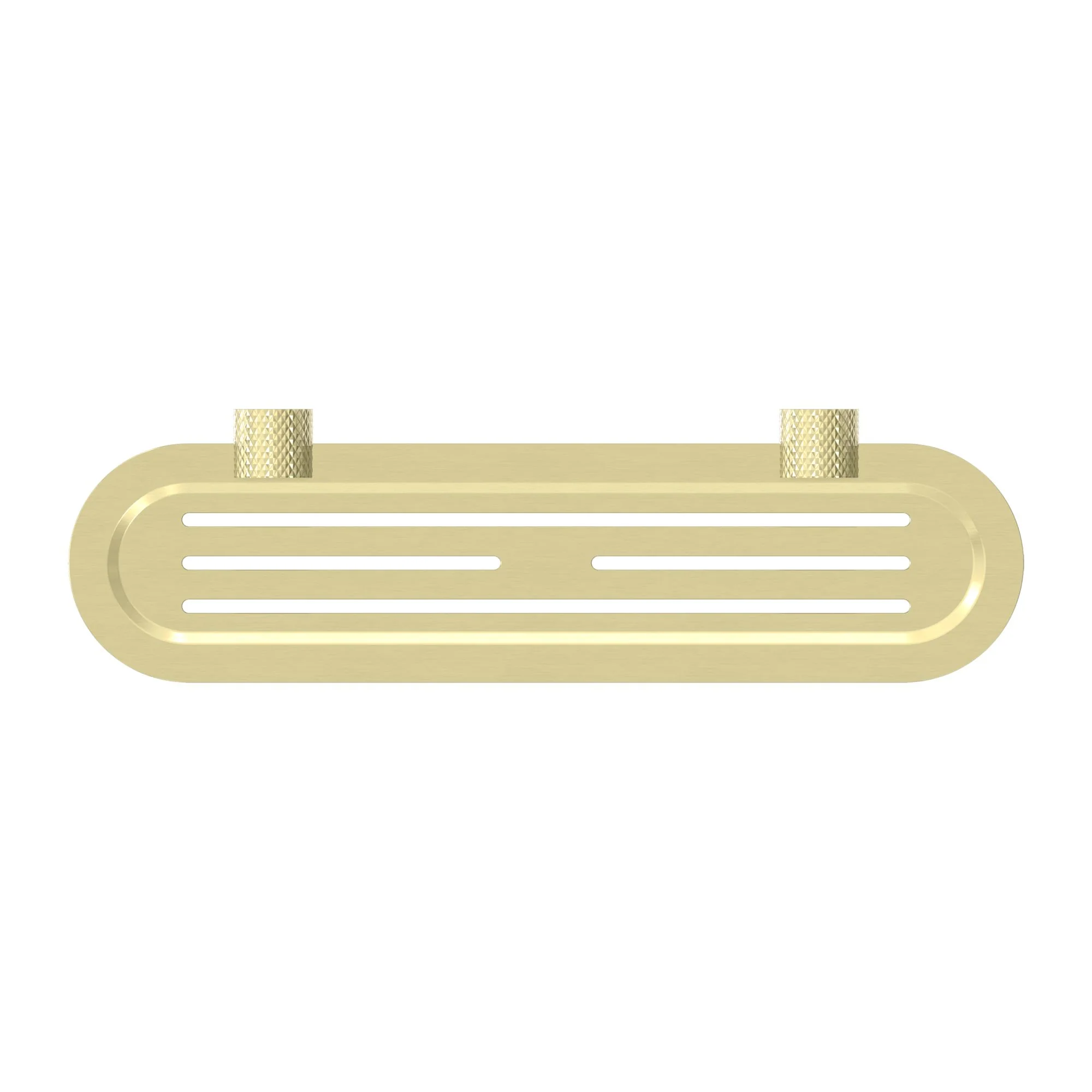 Nero Opal Metal Shower Shelf - Brushed Gold - Image 2