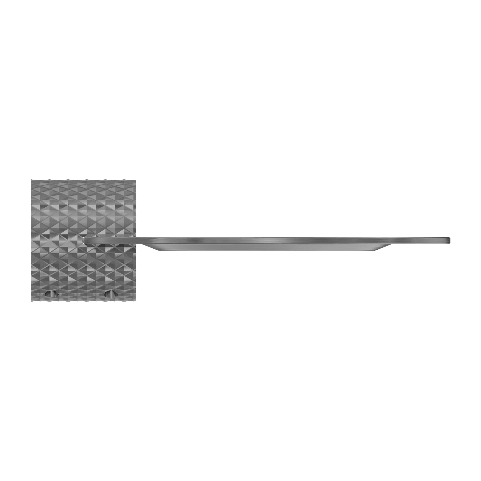 Nero Opal Metal Shower Shelf - Graphite - Image 3