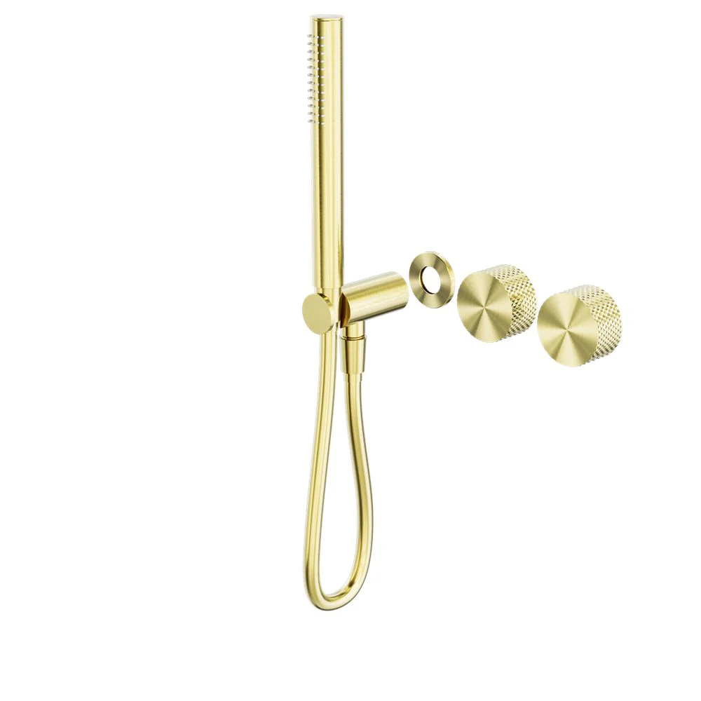 Nero Opal Progressive Shower System Separate Plate (Trim Kit Only) - Brushed Gold