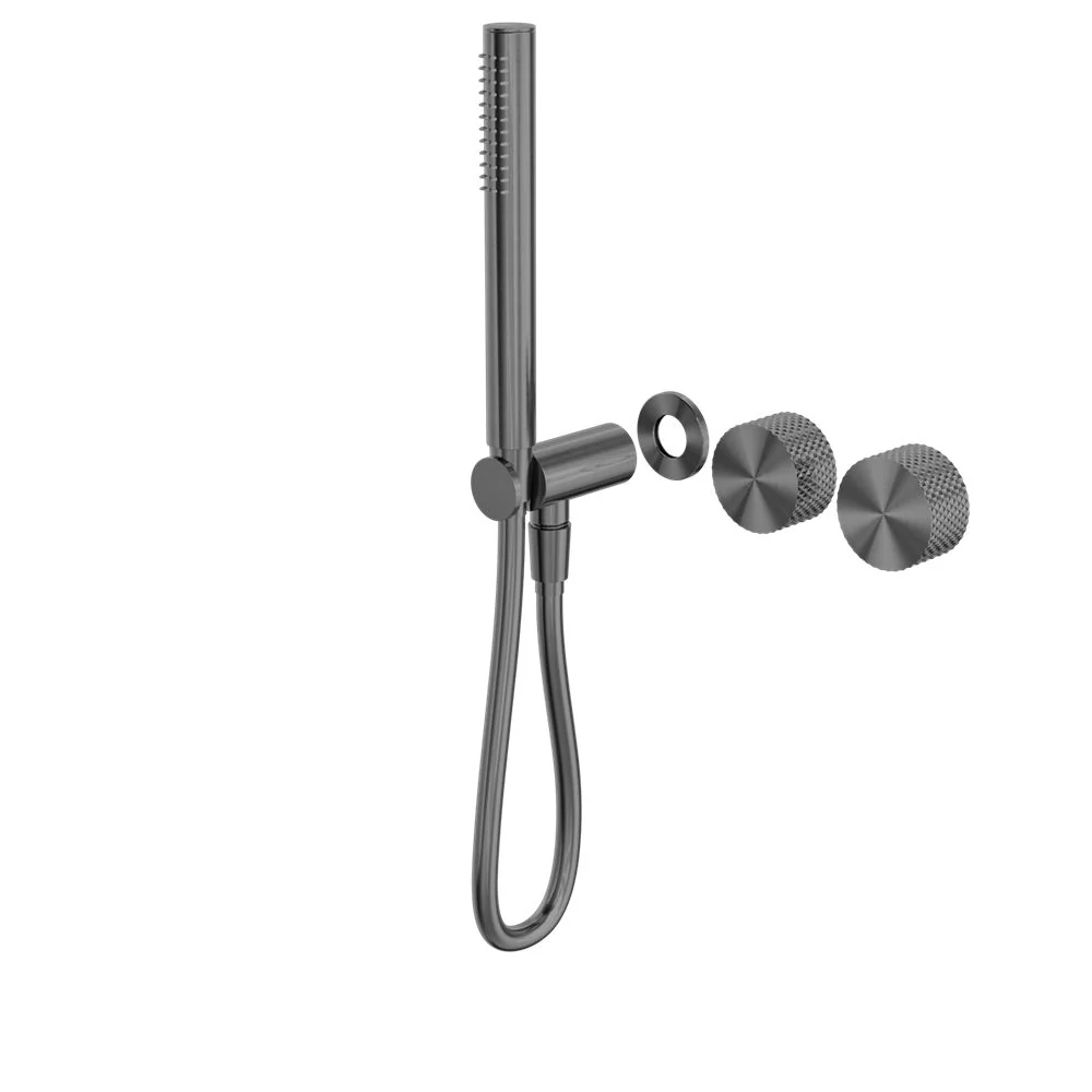 Nero Opal Progressive Shower System Separate Plate (Trim Kit Only) - Graphite